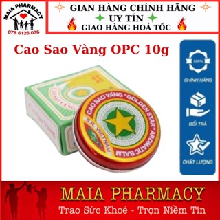 Dầu Cù Là Cao Sao Vàng GOLDEN STAR hỗ trợ giảm nhứt đầu say tàu xe đau