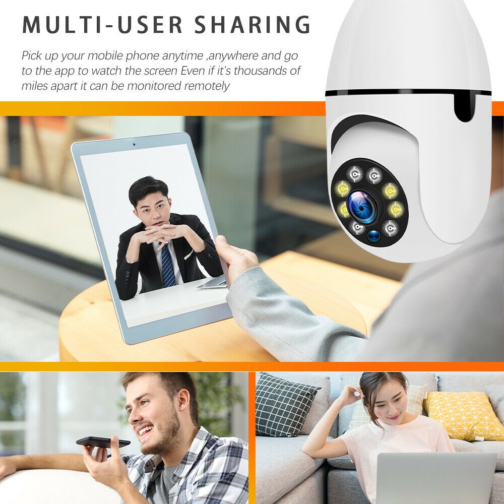 Camera ip Yoosee FHD 1080P, Xoay 360 độ, Quay đêm có màu, đàm thoại 2 chiều