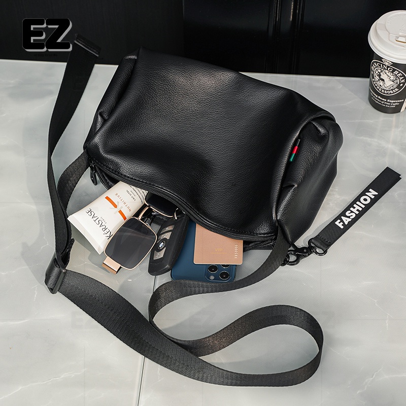 Túi xách nam đeo chéo đẹp TD03 da PU cao cấp, Túi đeo chéo nam kích thước lớn chống thấm nước thời trang cá tính