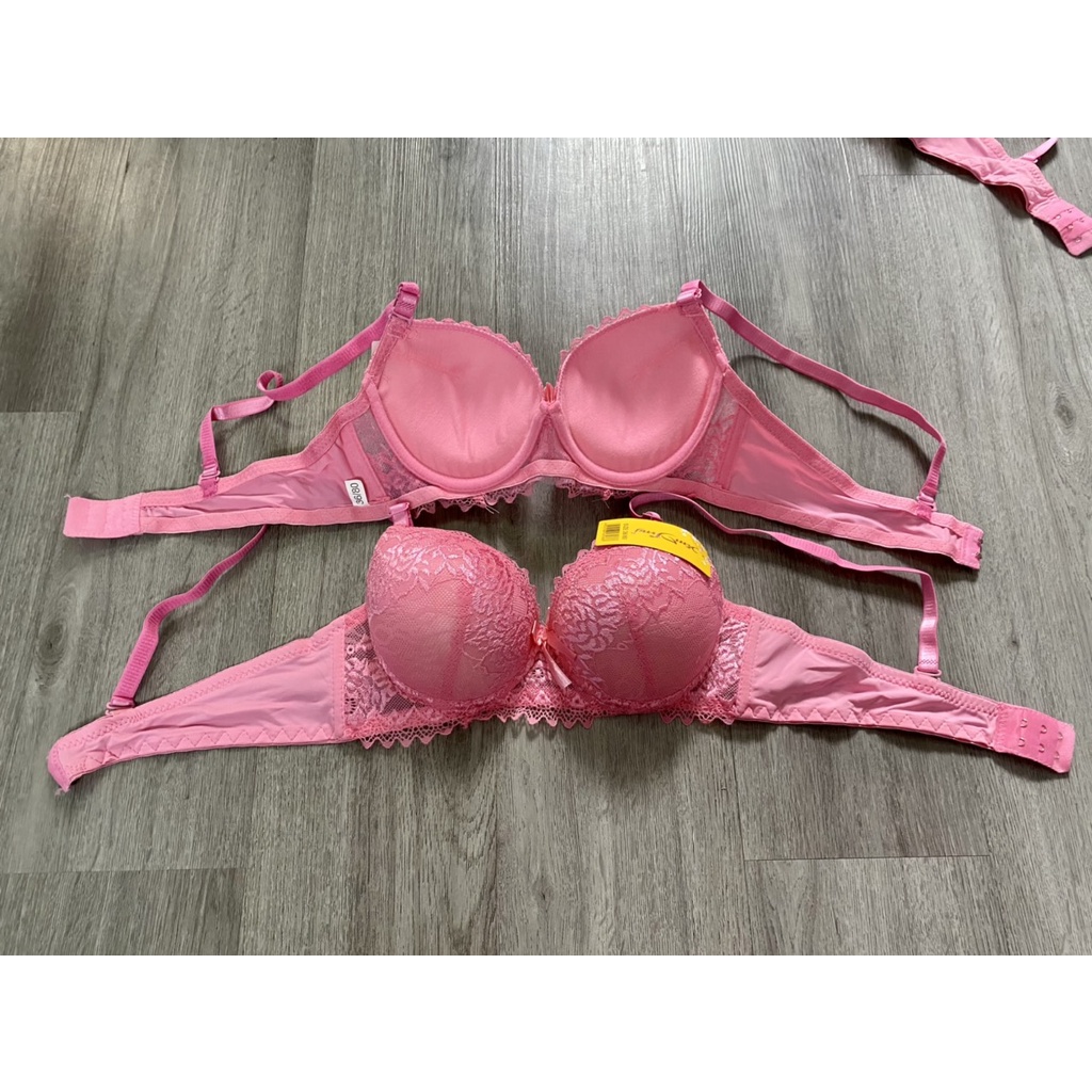 Áo lót ren đệm dày nâng ngực 3cm, đẩy ngực tạo khe tự nhiên, ms1566