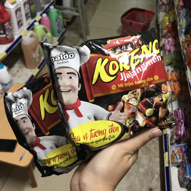 Mì koreno đủ vị