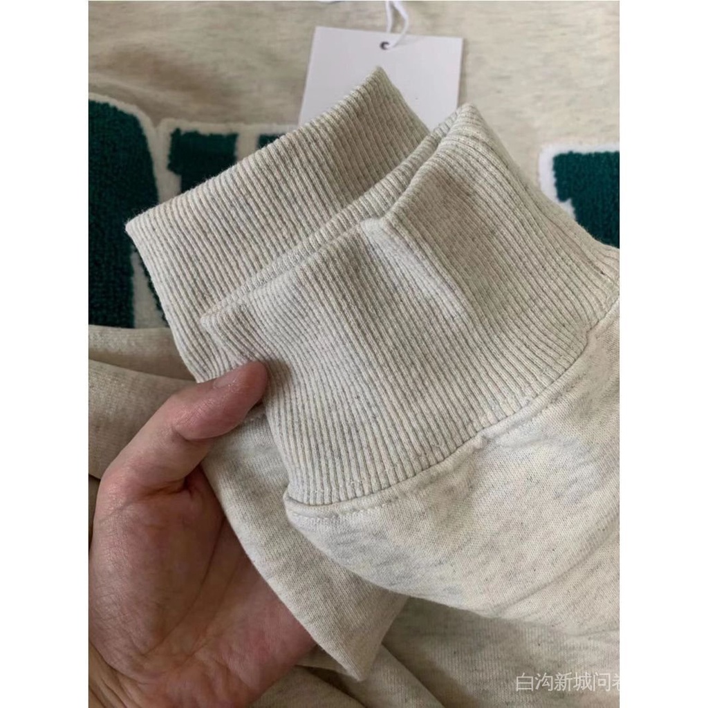 Áo Sweatshirt Thêu Họa Tiết Phong Cách Đường Phố Mỹ Thiết Kế Mới Niche Preppy Hợp Xu Hướng Cho Cặp Đôi