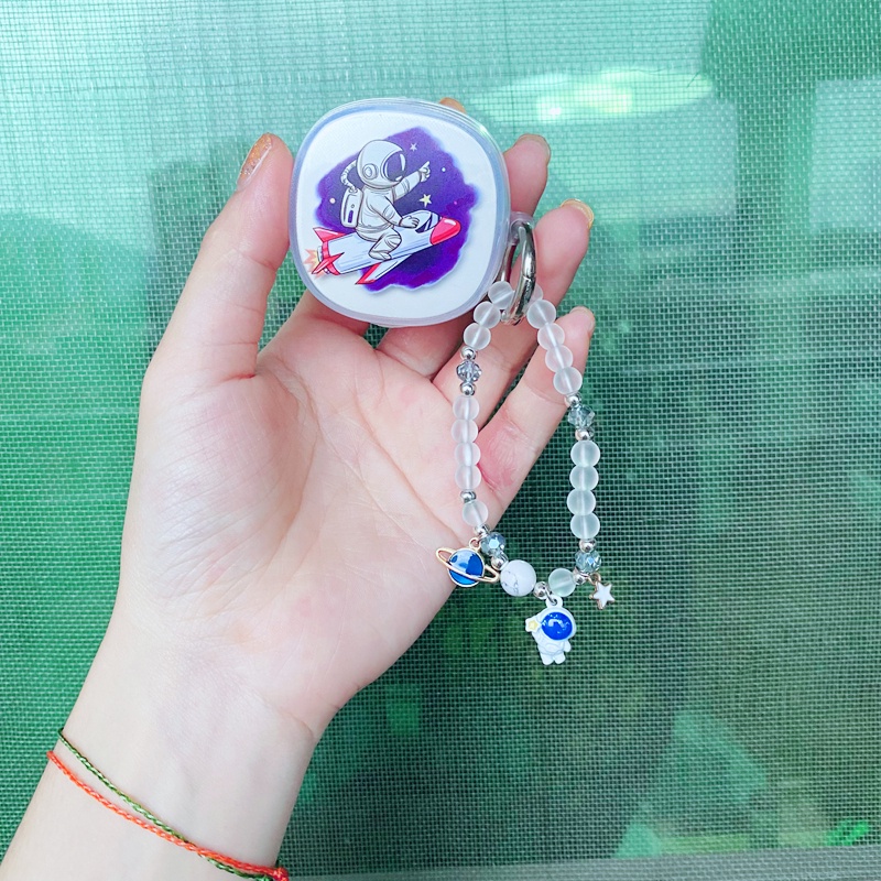 Vỏ Bảo Vệ Hộp Sạc Tai Nghe Không Dây Bằng Silicon Chống Bụi Họa Tiết Hoạt Hình Baseus WM01 TWS WM01