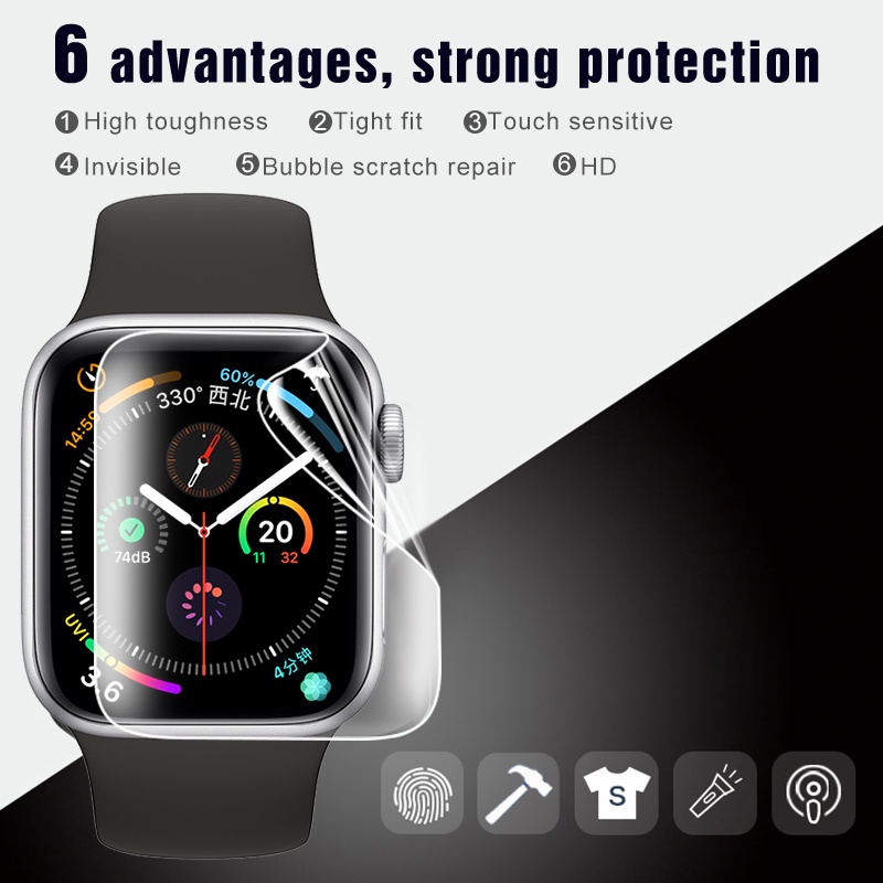 Kính Cường Lực Bảo Vệ Màn Hình Cho Apple Watch ultra 49mm 45mm 41mm 44mm 40mm 42mm 8 7 SE 6 5 4 3 2