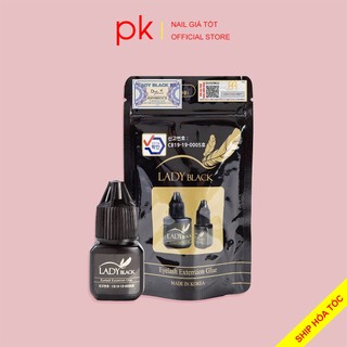 Keo nối mi Lady black, keo nối mi không cay chính hãng