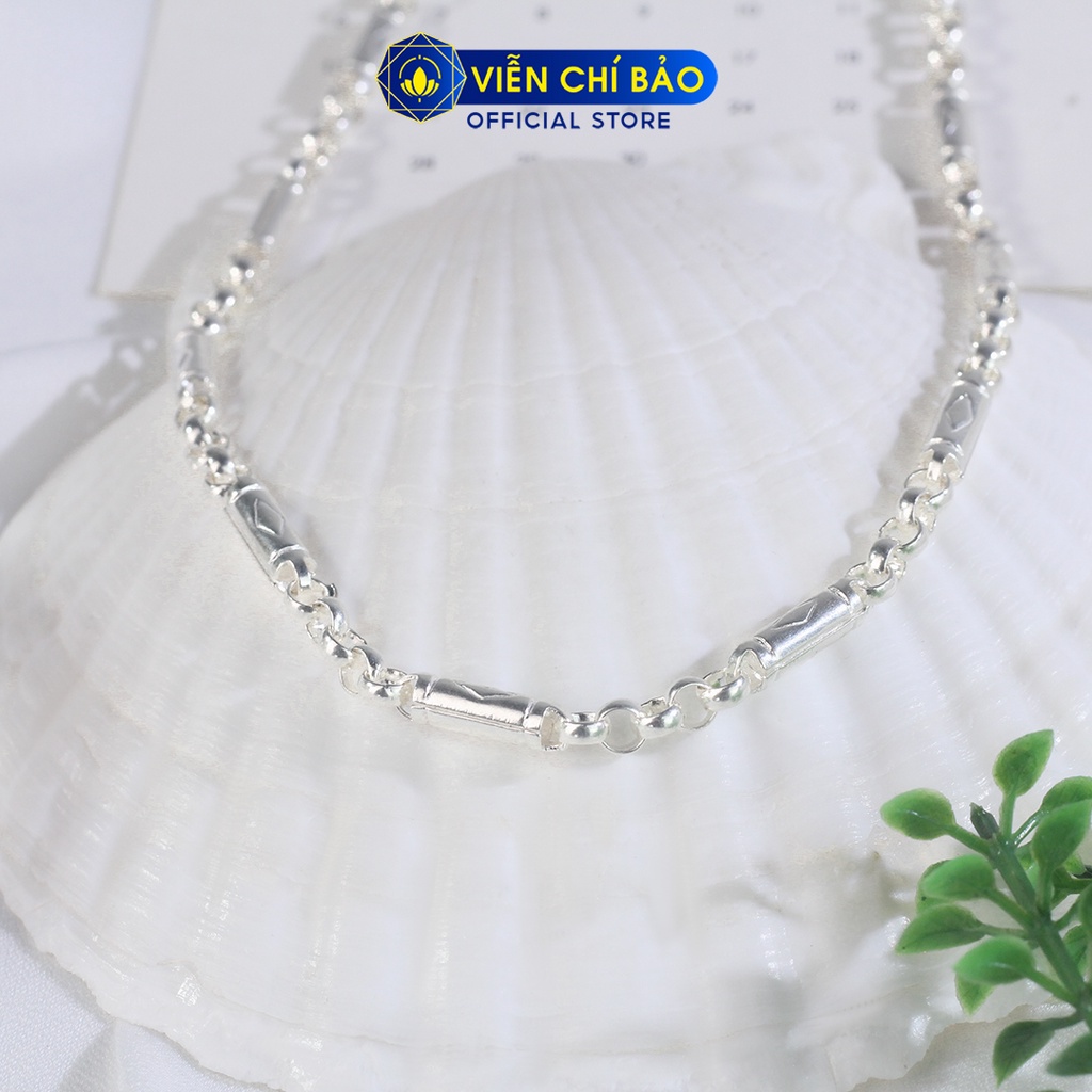 Dây chuyền bạc trẻ em Luis chất liệu bạc 925 thời trang phụ kiện trang sức Viễn Chí Bảo D300041