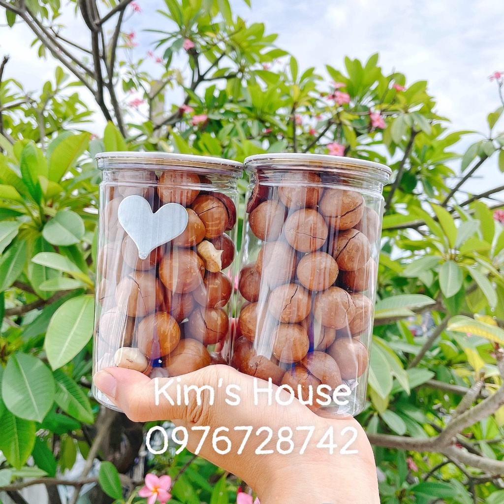Hạt macca sấy hũ 500gr