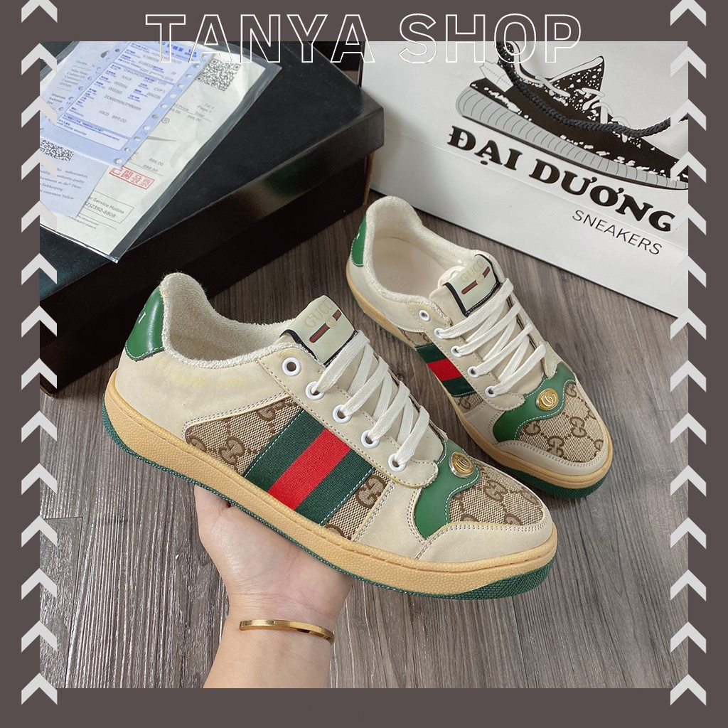 Giày Gucci Nam Nữ Sơn Tùng, Giày GC ST Hàng Cao Cấp Full Box Bill