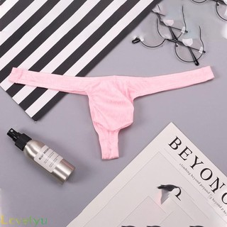 [ FAST SHIPPING ]Men Briefs T-back Trunks Underpants Bikini Breathable G-string Low-rise