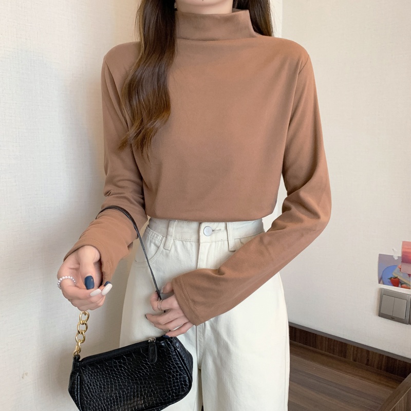 NRVP Áo Thun Nữ Dài Tay Phong Cách Hàn Quốc Mới 2023