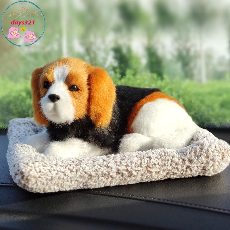 Mẹ con Thú bông GIỐNG THẬT 99% chó mèo sói gấu lõi than hoạt tính lọc không khí khử mùi trang trí xe hơi ô