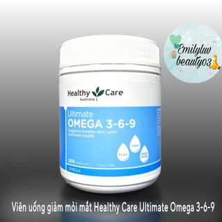 Viên uống healthy care ultimate omega 3-6-9 200 viên