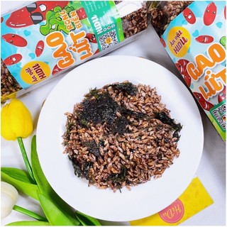 Gạo lứt sấy rong biển giòn ăn liền 300gr Ăn vặt DUNI vừa ngon vừa rẻ