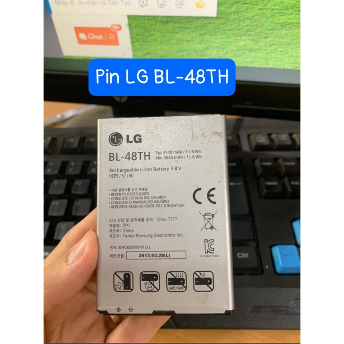 Pin LG BL-48TH ( Zin Tháo máy)