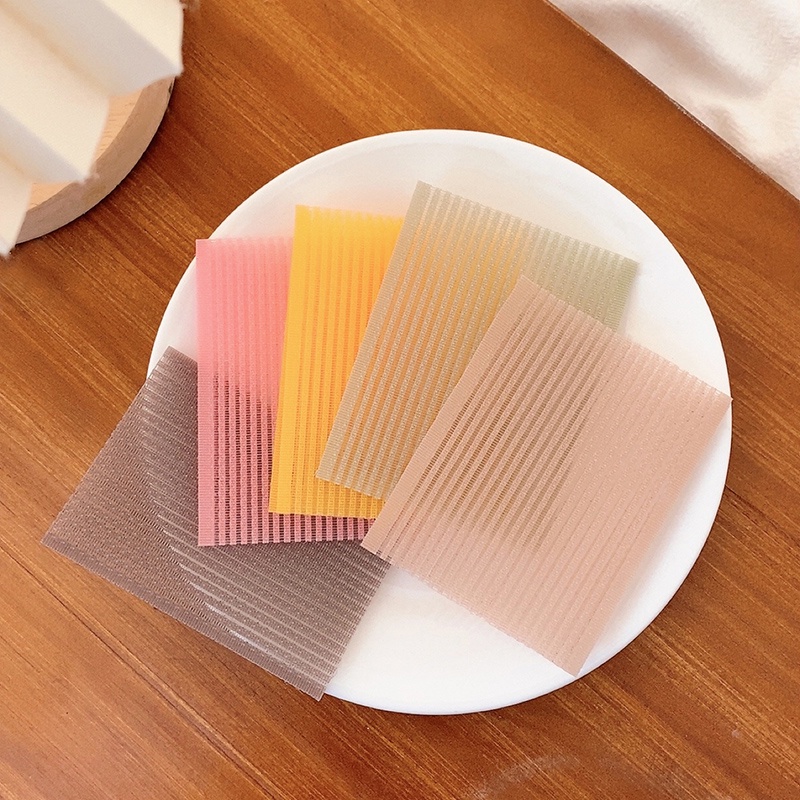 Bộ 10 Miếng Dán Tóc Mái Không In Hằn Dấu Vết Thời Trang Hàn Quốc Cho Nữ