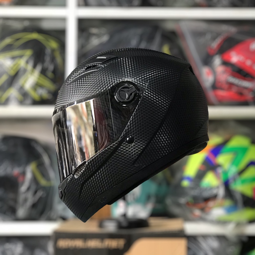 Mũ Bảo Hiểm Fullface AGU Siêu Chất - BH Chính Hãng 12 Tháng - Tặng chốt kính + túi đựng mũ