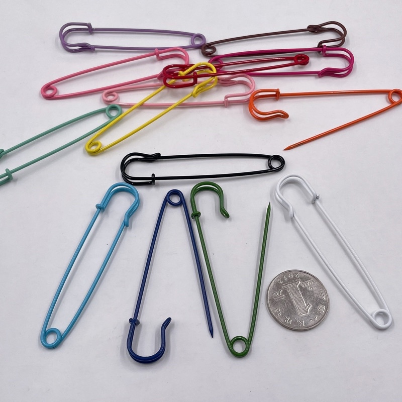 1c Kim Băng, Kim tây 40mm và 60mm màu sắc ngọt ngào phụ kiện trang trí túi