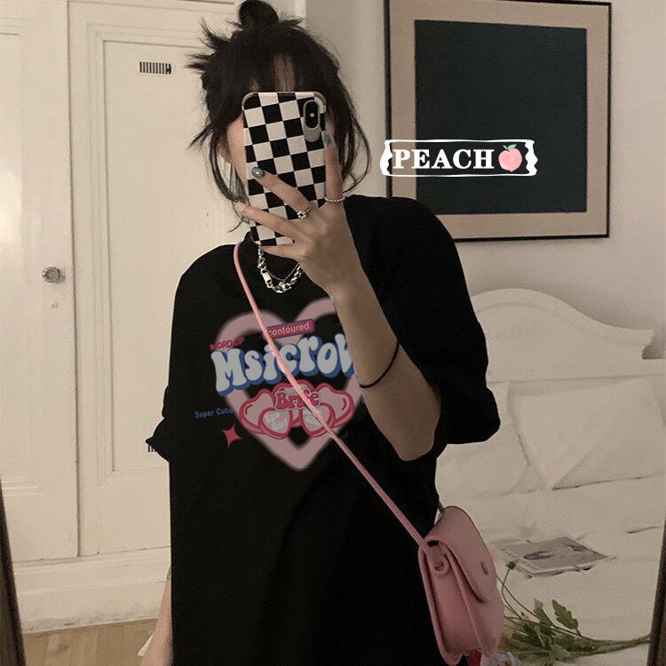 NRVP Áo Thun Unisex Mùa Hè Dáng Suông Tay Cộc Phong Cách Hàn Quốc Cho Nam Nữ