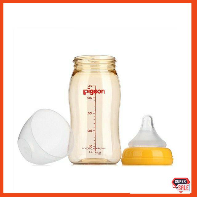 Bình sữa Pigeon SofTouch nhập khẩu 160ml/240ml