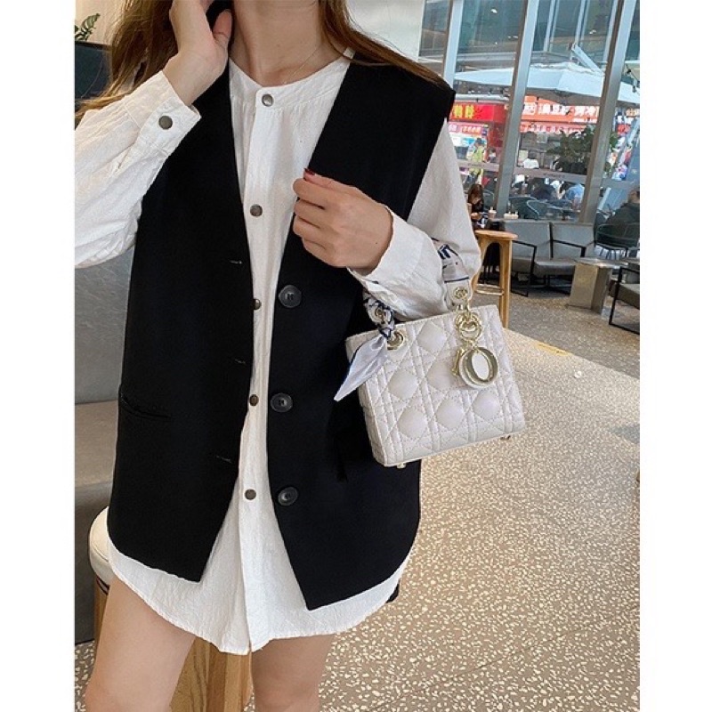 Túi Đeo Chéo Túi Đeo Vai Da Bóng Trần Trám Kèm Phụ Kiện Sang Chảnh TX245