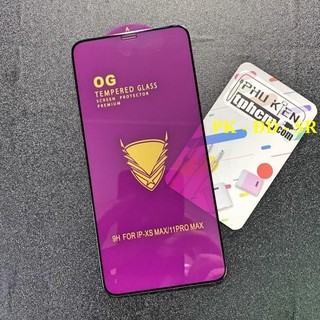 Dán cường lực full màn hình og iphone xs max - 11 pro max - siêu rẻ