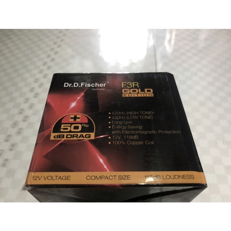 Còi sên Dr.D.Fischer Đức chính hãng cho ô tô - 1 cặp