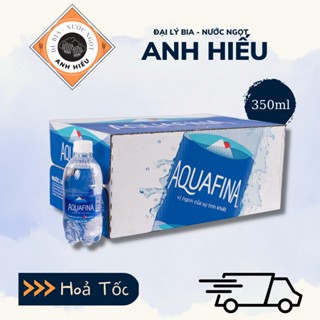 NƯỚC SUỐI AQUAFINA 350ML - THÙNG 24 CHAI