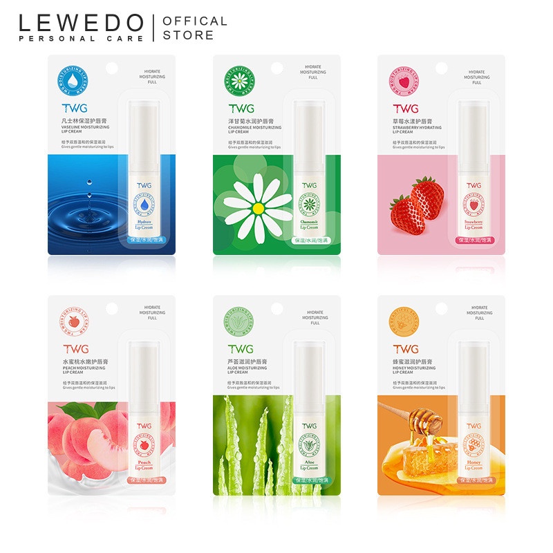 Son dưỡng môi LEWEDO Oedo 2.7g giúp cấp nước hiệu quả tùy chọn loại
