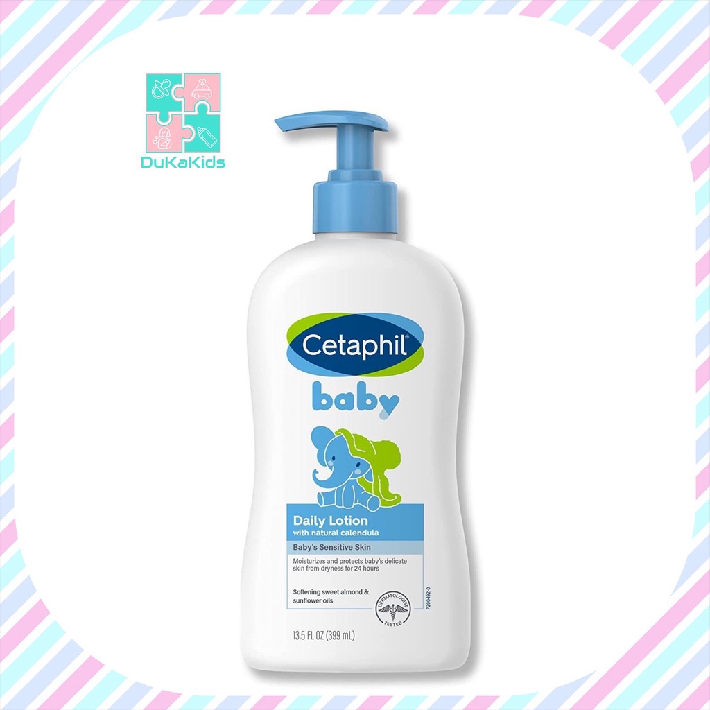 (Hàng nội địa Mỹ) Sữa dưỡng thể / lotion Cetaphil cho bé với chiết xuất từ Hoa cúc hữu cơ chai 399ml