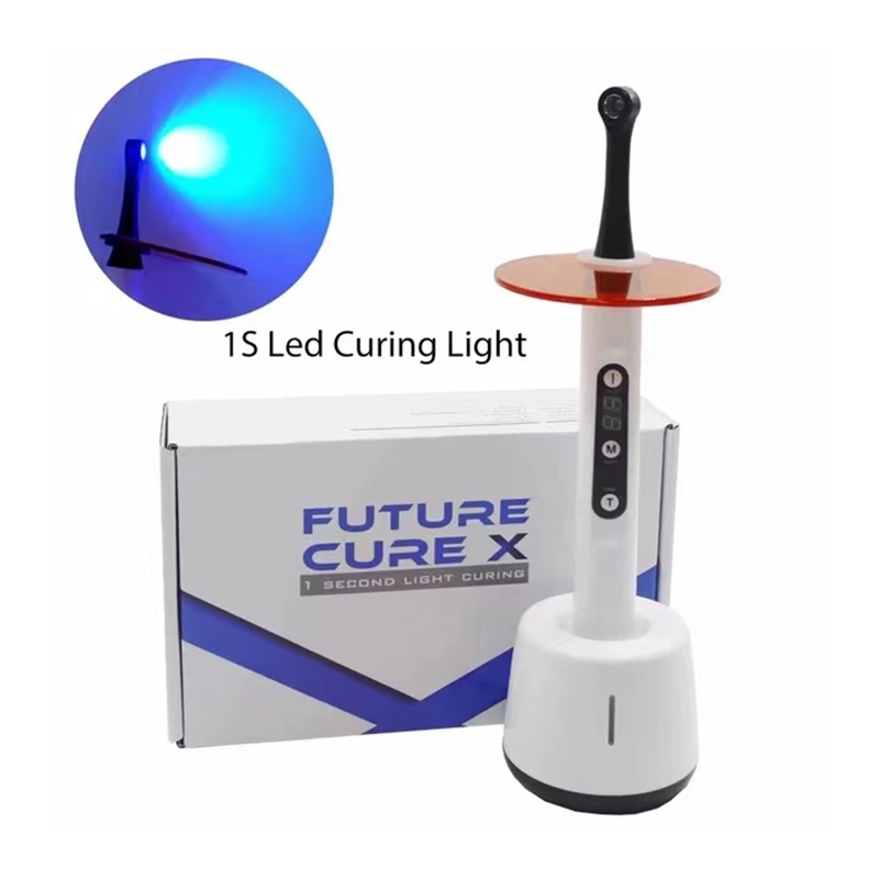 Đèn LED Nha Khoa Không Dây Công Suất Cao 1 Giây 5W 2700mw / cm2 Sóng Quang Rộng 385-515nm