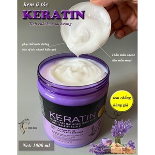 HẤP DẦU KERATIN PHỤC HỒI TÓC 1000ML