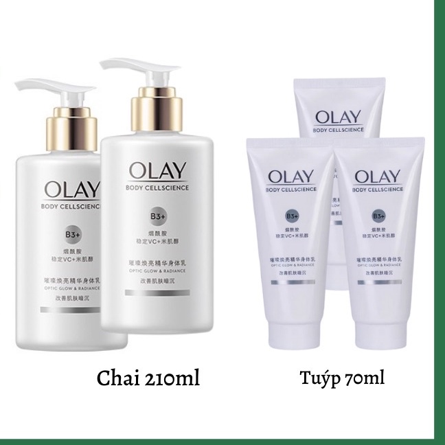 Sữa dưỡng thể Olay Bright Ultra Whitening Olay b3 retinol - Sữa dưỡng thể Olay Bright Ultra Whitening