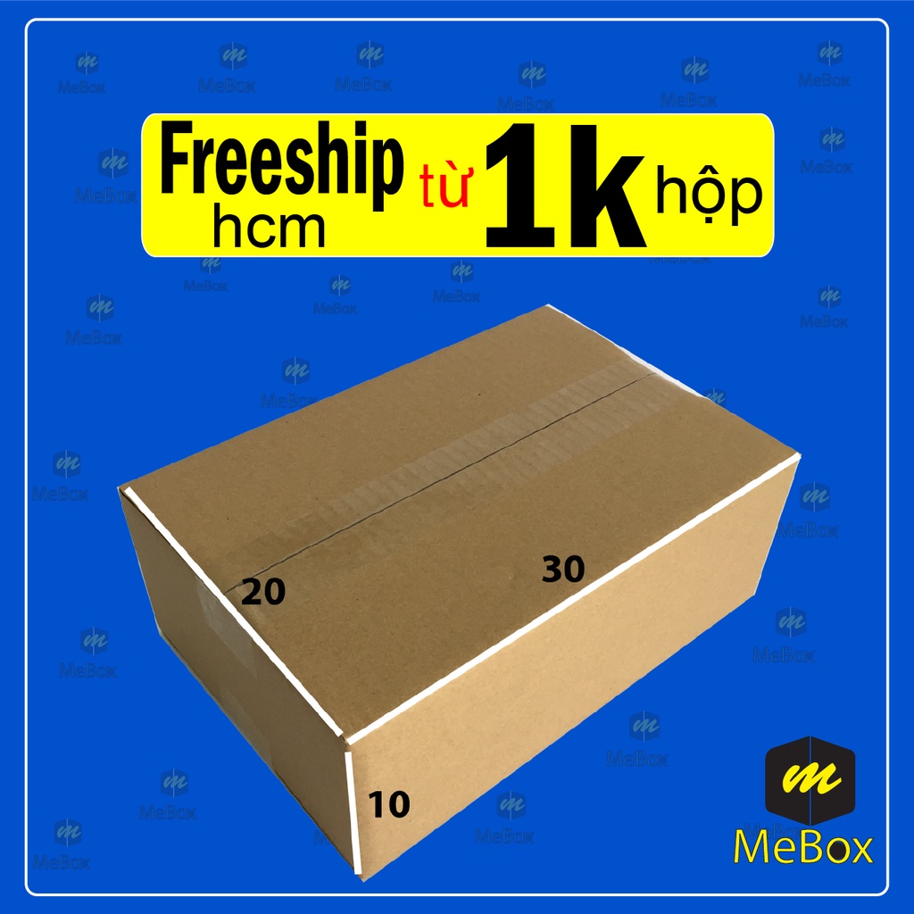 30x20x10 bộ 10 hộp carton
