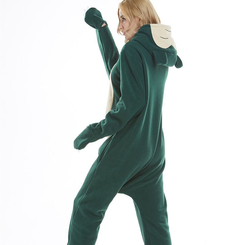 Bộ Đồ Ngủ Liền Thân Hóa Trang Nhân Vật Anime Pokemon Kigurumi Snorlax