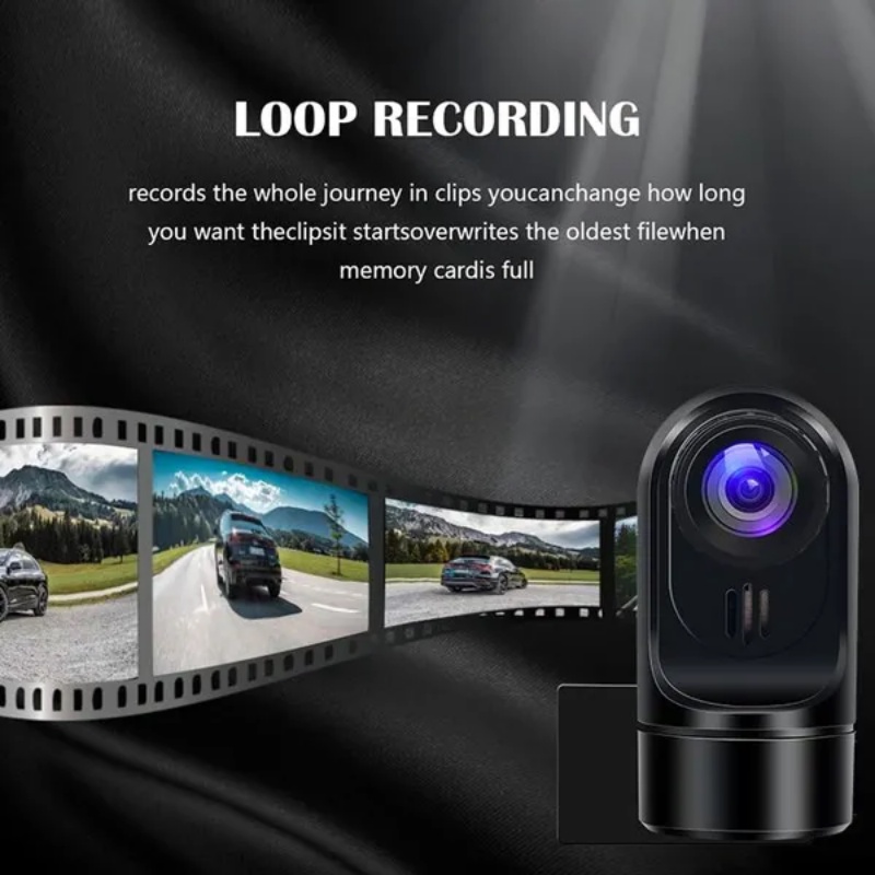 Bộ Camera Hành Trình Xe Hơi DVR HD Có Tầm Nhìn Ban Đêm Kèm Phụ Kiện