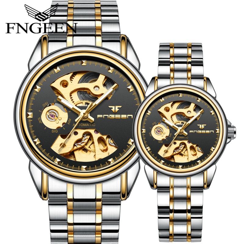 Đồng Hồ Cơ Fngeen 8816 Hai Mặt Chống Thấm Nước Dành Cho Nam