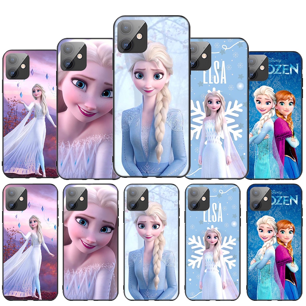 Ốp Điện Thoại Silicon Dẻo Họa Tiết Hoạt Hình Frozen Elsa Cho iPhone 7 8 7 + 8 + 6 + 6S + XR XS Max 5 5s EDC45
