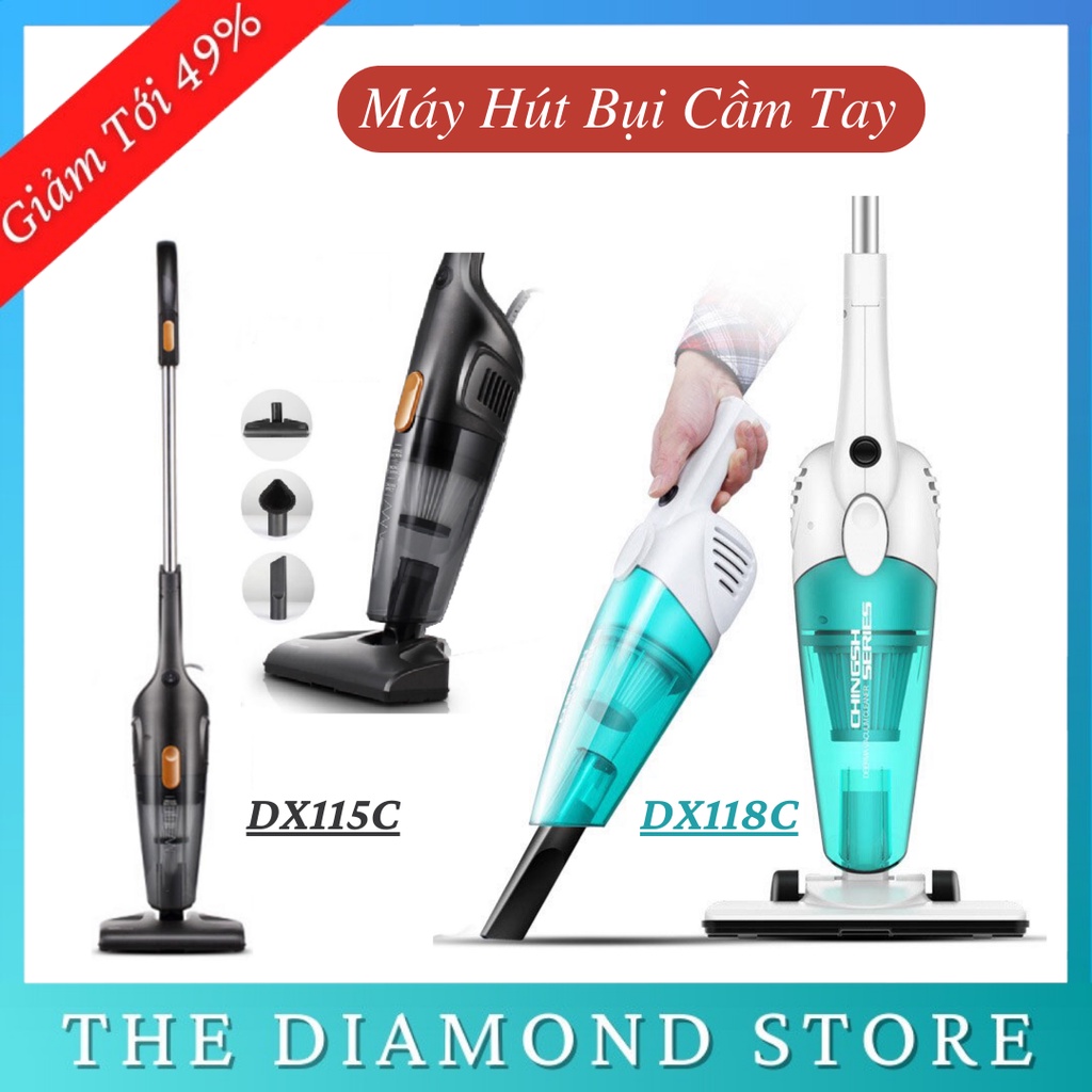Máy Hút Bụi Deerma DX118C Và DX115C Làm Sạch Mọi Ngóc Ngách Trong Ngôi