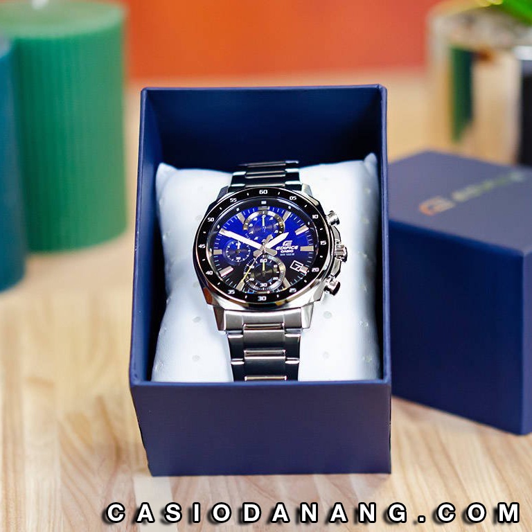 Đồng hồ nam dây kim loại Casio Edifice chính hãng EFV-600D-2AVUDF (43mm)