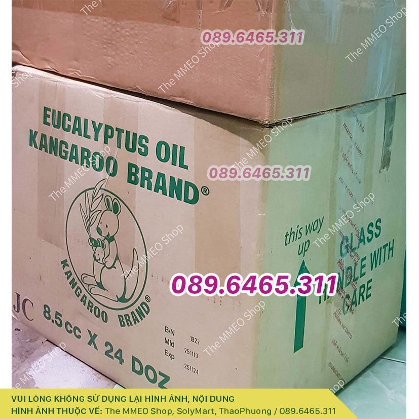 ⚡𝐂𝐡𝐢́𝐧𝐡 𝐇𝐚̃𝐧𝐠⚡Dầu Khuynh Diệp Úc 𝐄𝐔𝐂𝐀𝐋𝐘𝐏𝐓𝐔𝐒 𝐎𝐈𝐋 𝐊𝐀𝐍𝐆𝐀𝐑𝐎𝐎 𝐛𝐫𝐚𝐧𝐝 𝟓𝟔𝐦𝐥  Hàng Nhập Khẩu, Dầu Kangaroo