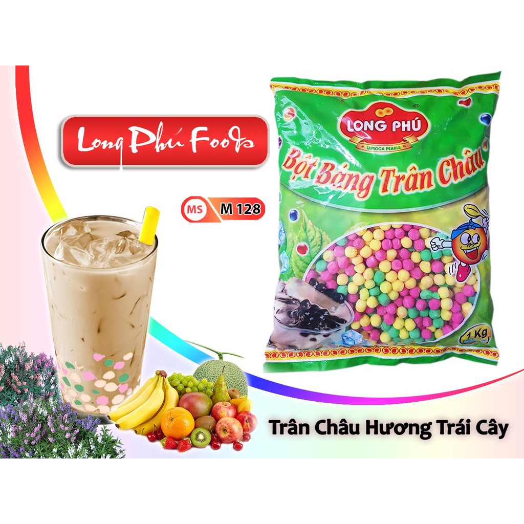 Trân châu hương trái cây túi  1kg