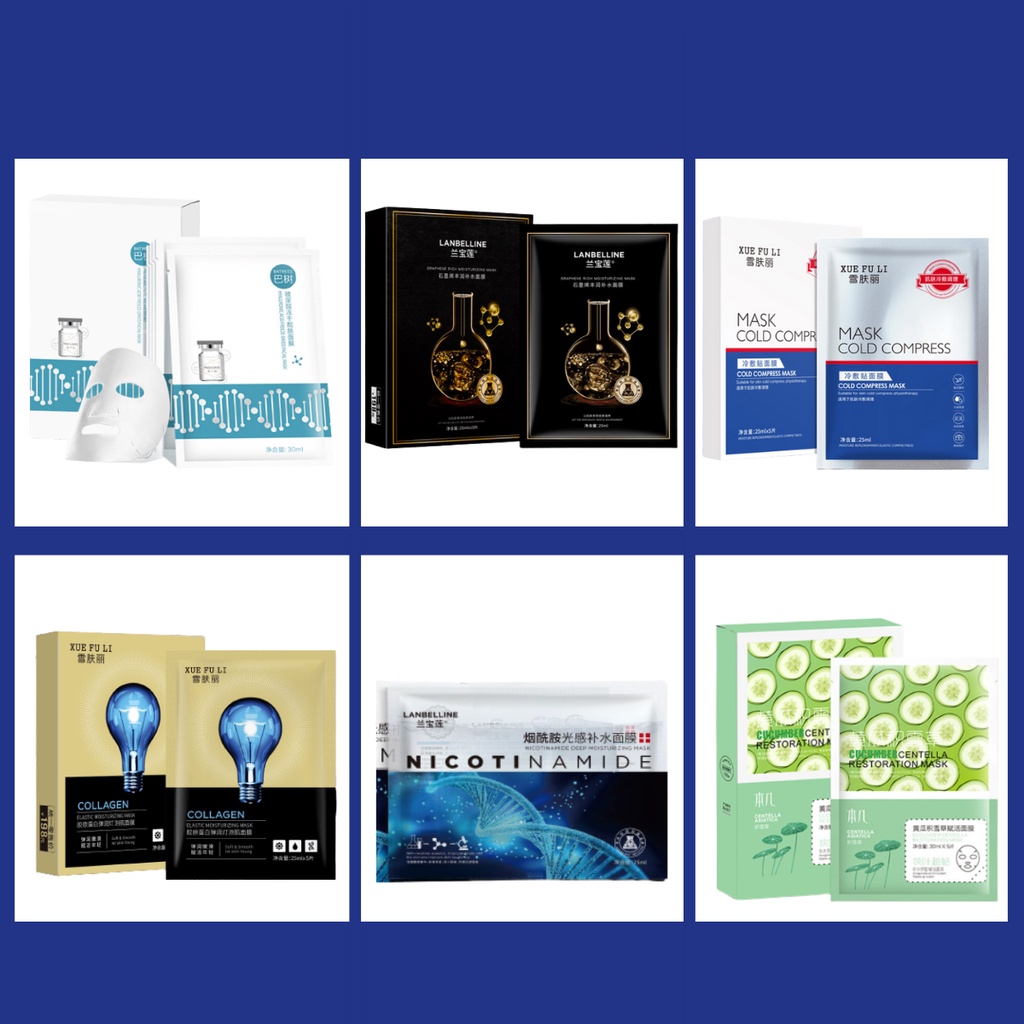 Lẻ 1 mask Mặt nạ dưỡng da nội địa Trung cao cấp