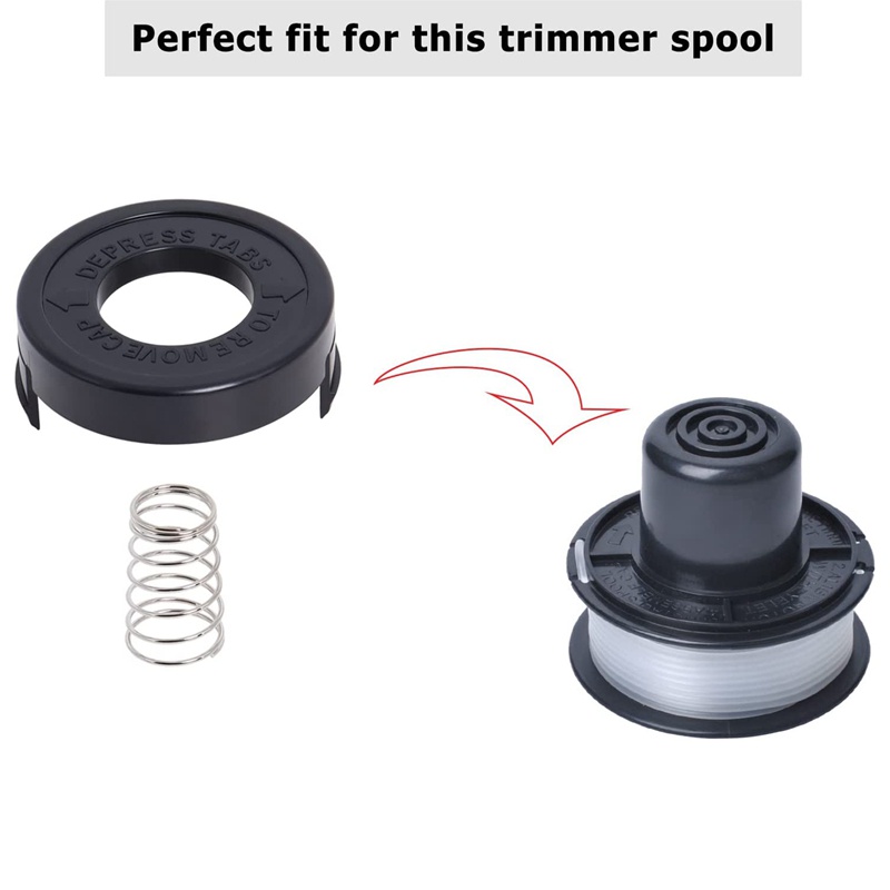 Set 4 Món Đồ 4 Món Thời Trang Cá Tính 682378Bộ 02 Nắp Đậy Cho Máy Hút Bụi Decker GLC12 GL250 GL310 GL360