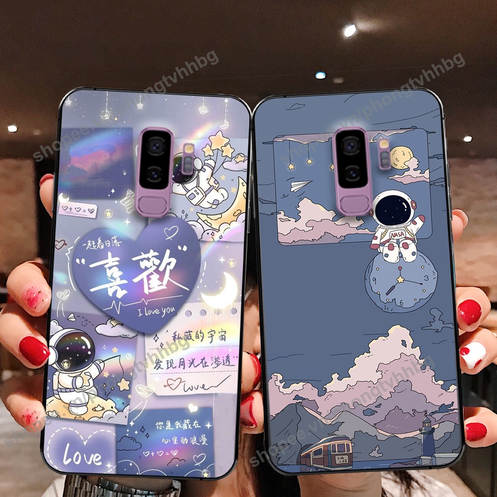 Ốp lưng Samsung S9 / S9 Plus / S9+ phi hành gia hoạt hình 3D cute giá rẻ