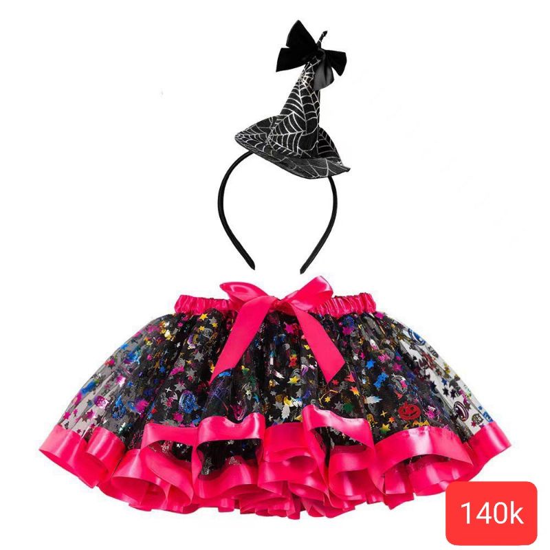 Chân váy Hallowen cho bé