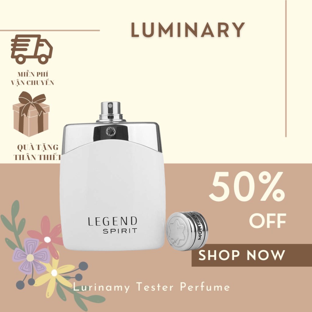 Luminary.Store  Perfume - Nước Hoa Montblanc Legend Spirit - Nước hoa Authentic