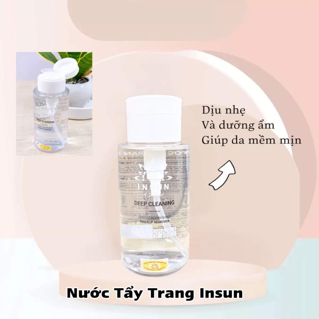 Nước tẩy trang cao cấp chính hãng INSUN 200ml