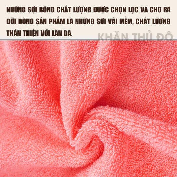 Khăn mặt, khăn lau mặt cotton 100% thấm hút kháng khuẩn phù hợp với mọi làn da