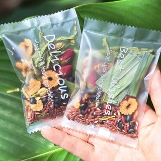 Trà gạo lứt, đỗ đen, thảo mộc