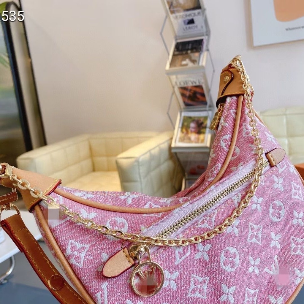 Túi Xách Denim Màu Trắng Thiết Kế Mới Đơn Giản Thời Trang Dành Cho Mùa Hè